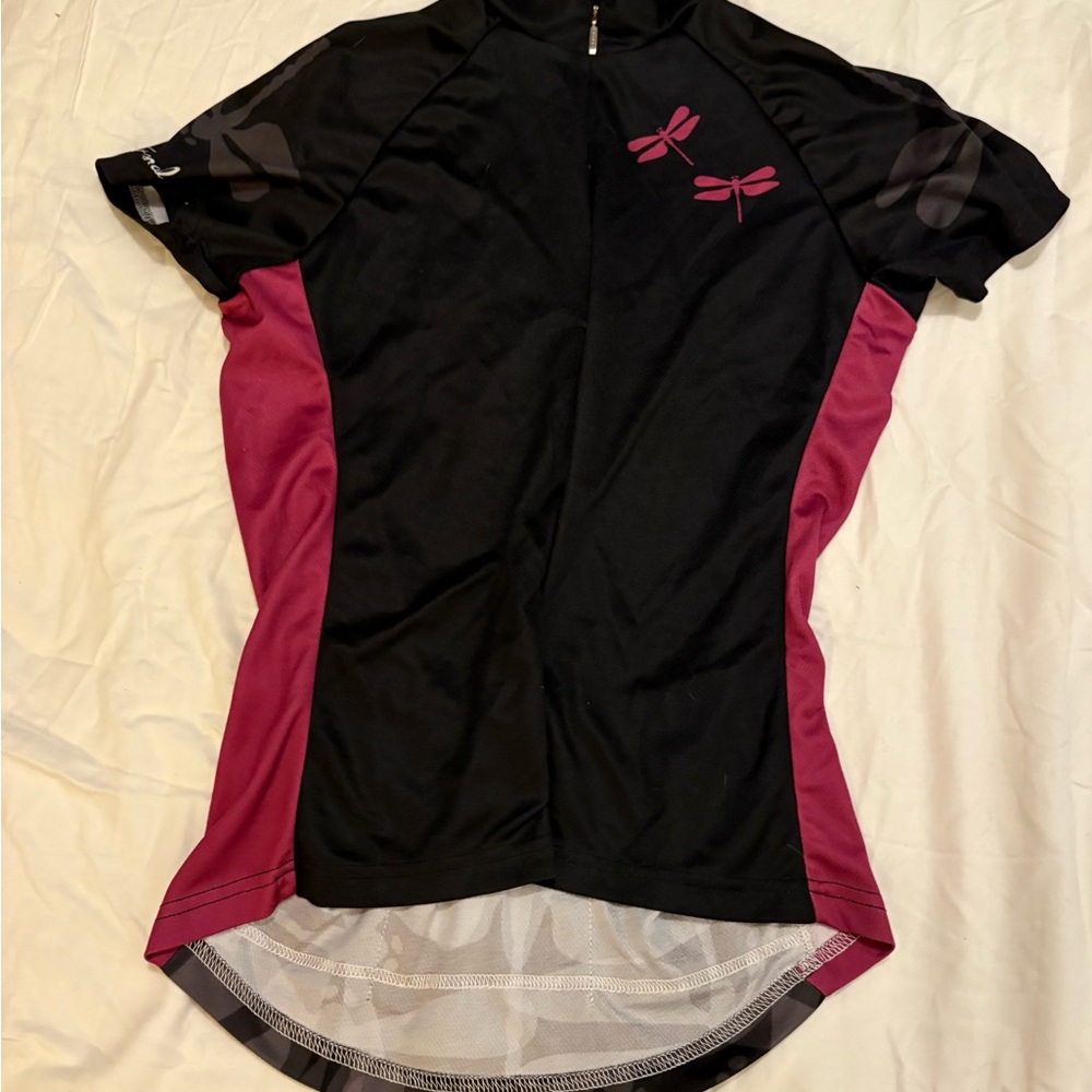 Primal Black and Pink Cycling Jersey